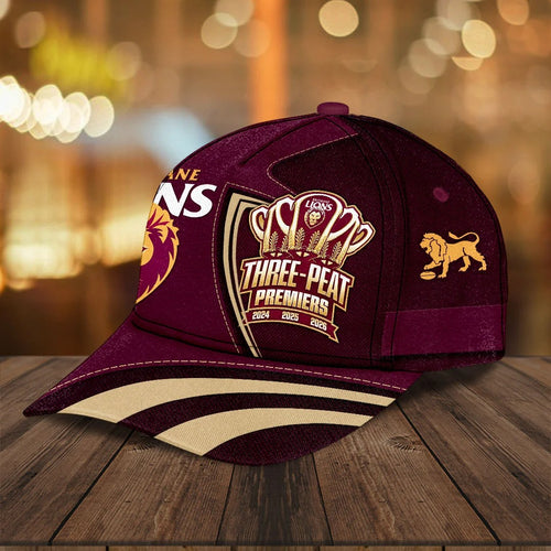 Brisbane Lions 2026 AFL Premiers Classic Cap – HOATT21298