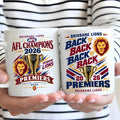Brisbane Lions 2026 AFL Premiers Ceramic Mug – MAITM15285