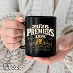 Brisbane Lions 2026 AFL Premiers Ceramic Mug – MAITM15296