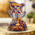 Brisbane Lions 2026 AFL Premiers Custom Shape Acrylic Plaque – MAITM15276
