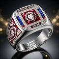Brisbane Lions 2026 AFL Premiers 3D Engraved Ring – HOATT21327