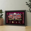 Brisbane Lions 2026 AFL Premiers Canvas With Inner Frame – TMTHU9600