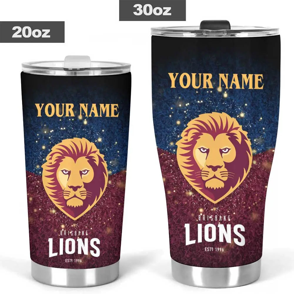 Personalized Brisbane Lions Tumbler Cup – VANDH 3190