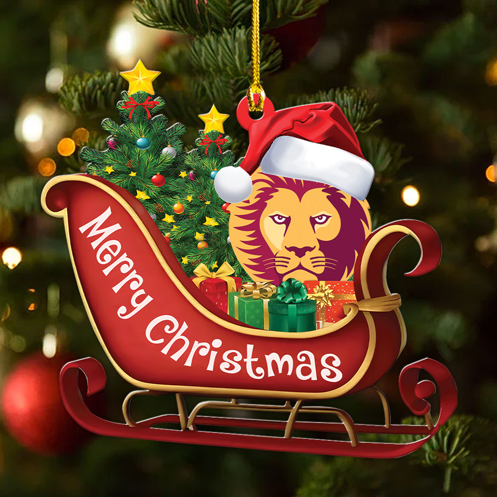 Brisbane Lions Custom Shape 1-sided Acrylic Ornament – MAITM 8337