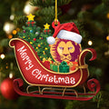 Brisbane Lions Custom Shape 1-sided Acrylic Ornament – MAITM 8337