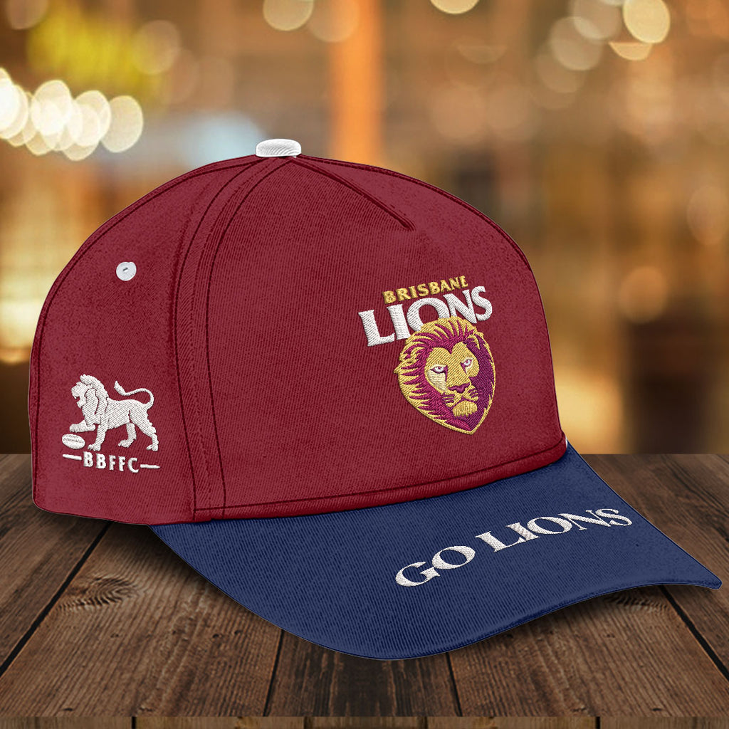 Brisbane Lions 3D Embroidered Cap – HOATT16248
