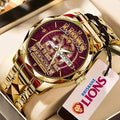 Brisbane Lions Threepeat Premiers Alloy Luxury Quartz Watch – TMTHU9803