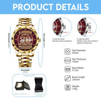 Brisbane Lions Threepeat Premiers Alloy Luxury Quartz Watch – TMTHU9803