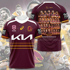 Brisbane Broncos 3D Apparel – HOATT13388