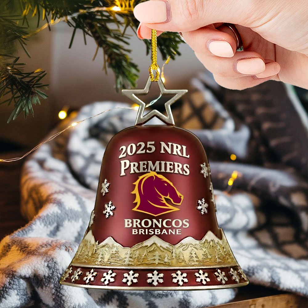 Brisbane Broncos Custom Shape 2-sided Acrylic Ornament – TMTHU1936