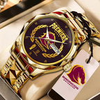 Brisbane Broncos Alloy Luxury Quartz Watch – GNE4534