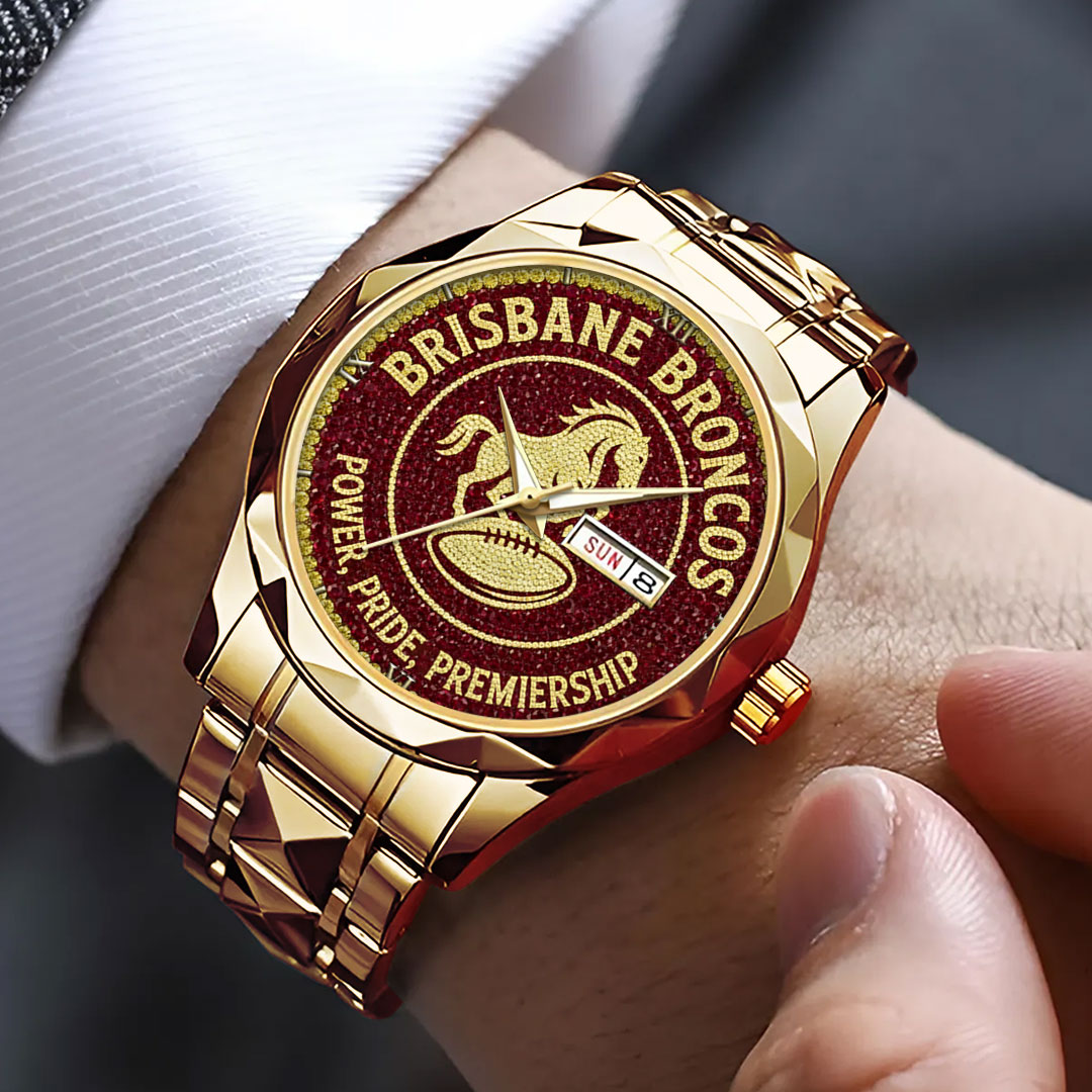 Brisbane Broncos Alloy Luxury Quartz Watch – TMTHU2274