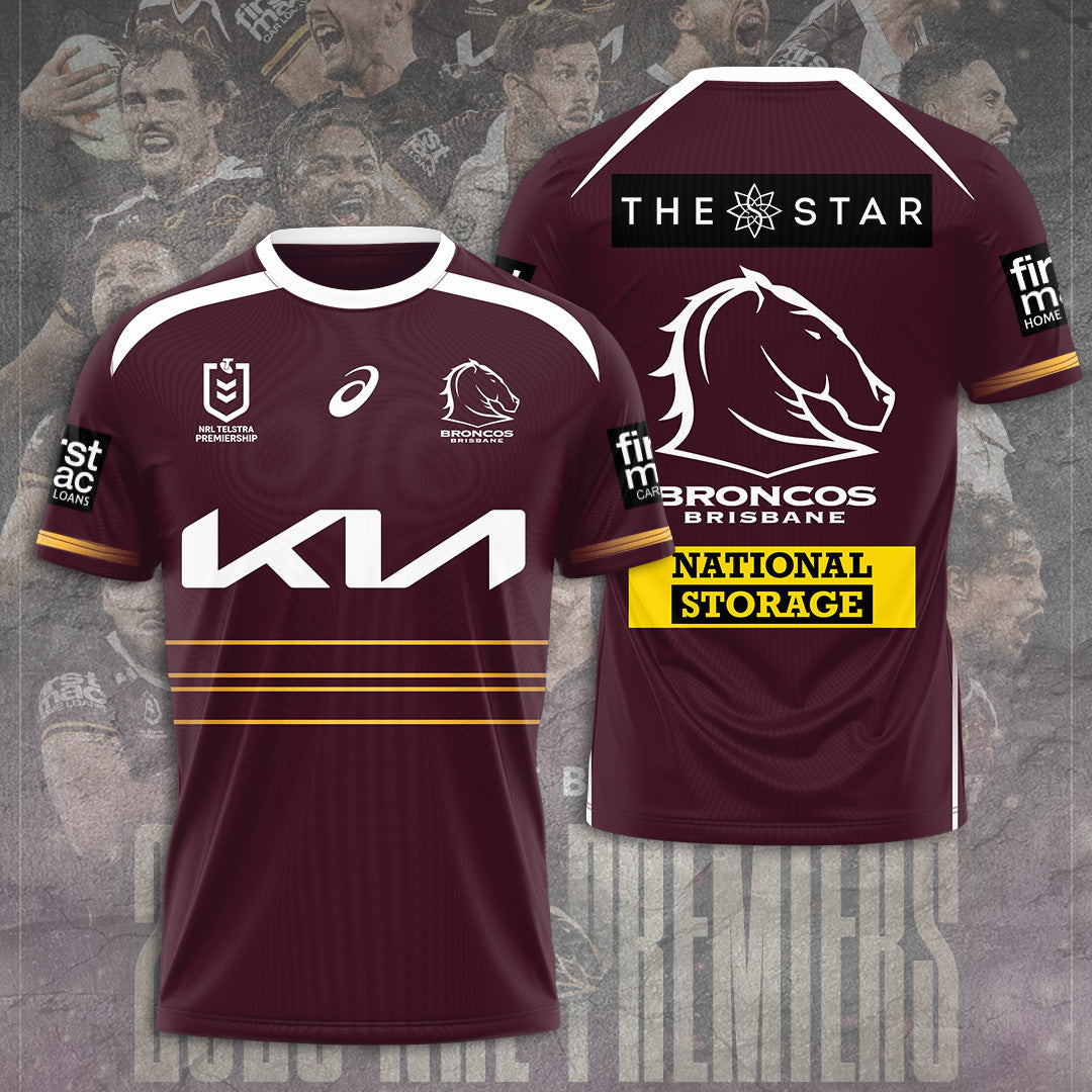 Brisbane Broncos 3D Apparel – TANTN19036