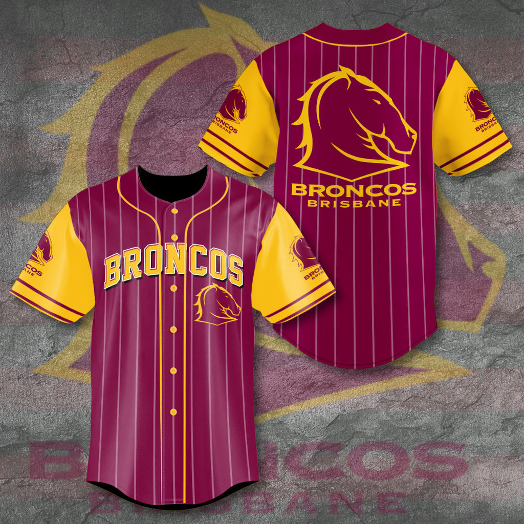 Brisbane Broncos Baseball Jersey – VANDH 859