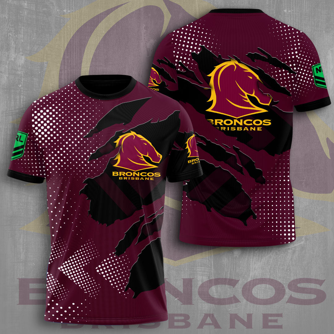 Brisbane Broncos 3D Apparel – VANDH 980