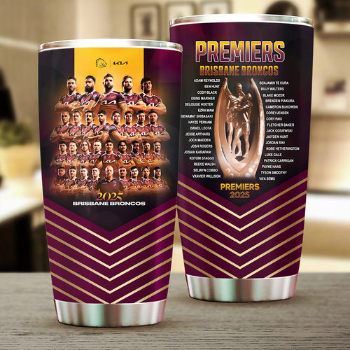 Brisbane Broncos 2025 NRL Premiers Tumbler Cup – TMTHU2138