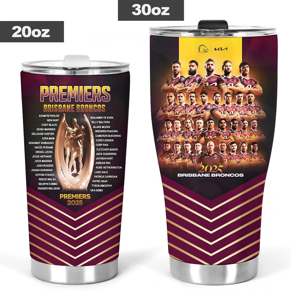 Brisbane Broncos 2025 NRL Premiers Tumbler Cup – TMTHU2138