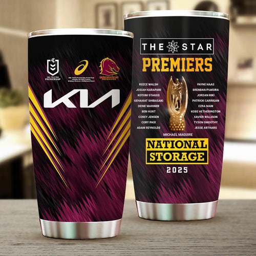 Brisbane Broncos 2025 NRL Premiers Tumbler Cup – HOATT14533