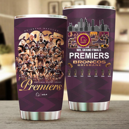 Brisbane Broncos 2025 NRL Premiers Tumbler Cup – HOATT14534