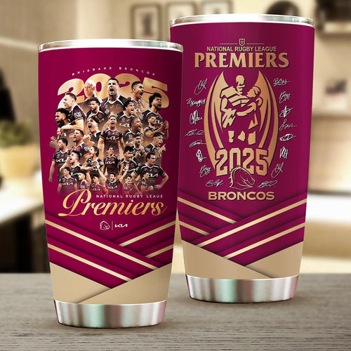 Brisbane Broncos 2025 NRL Premiers Tumbler Cup – HOATT14535