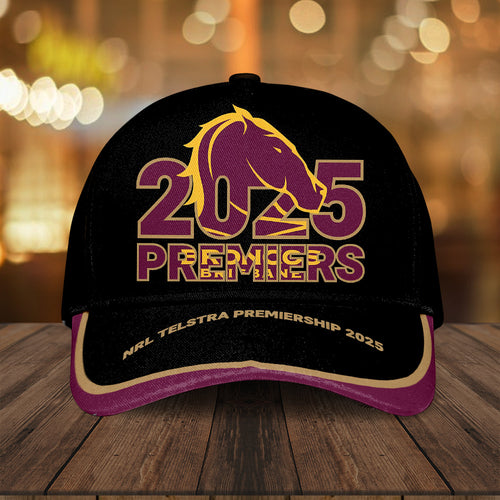 Brisbane Broncos 2025 Premiership Classic Cap – TANTN17156