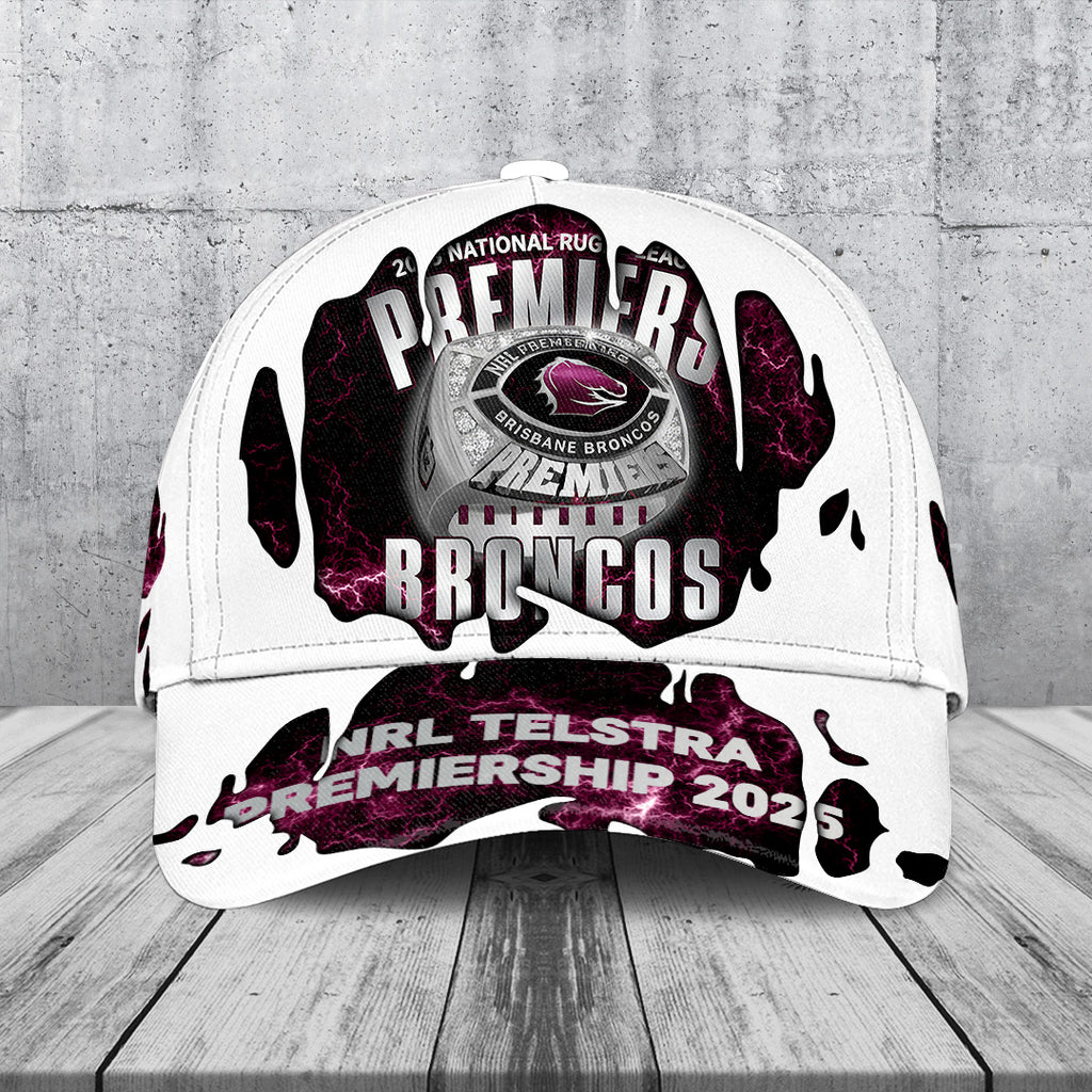 Brisbane Broncos 2025 Premiership Classic Cap – TANTN17201