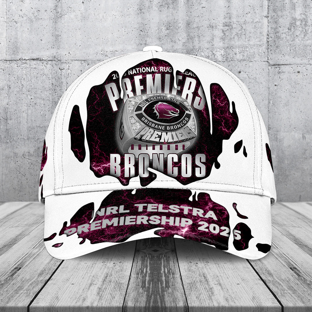 Brisbane Broncos 2025 Premiership Classic Cap – TANTN17201