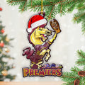 Brisbane Broncos 2025 Premiership Custom Shape 2-sided Acrylic Ornament – TANTN17533