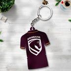 Brisbane Broncos 2026 Custom Shape 2-sided Keychain – TANTN18941