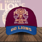 Brisbane Lions 2026 AFL Premiers Classic Cap – HOATT21368