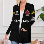 Brisbane Broncos Women's Patch Pocket Cardigan – VANDH 480