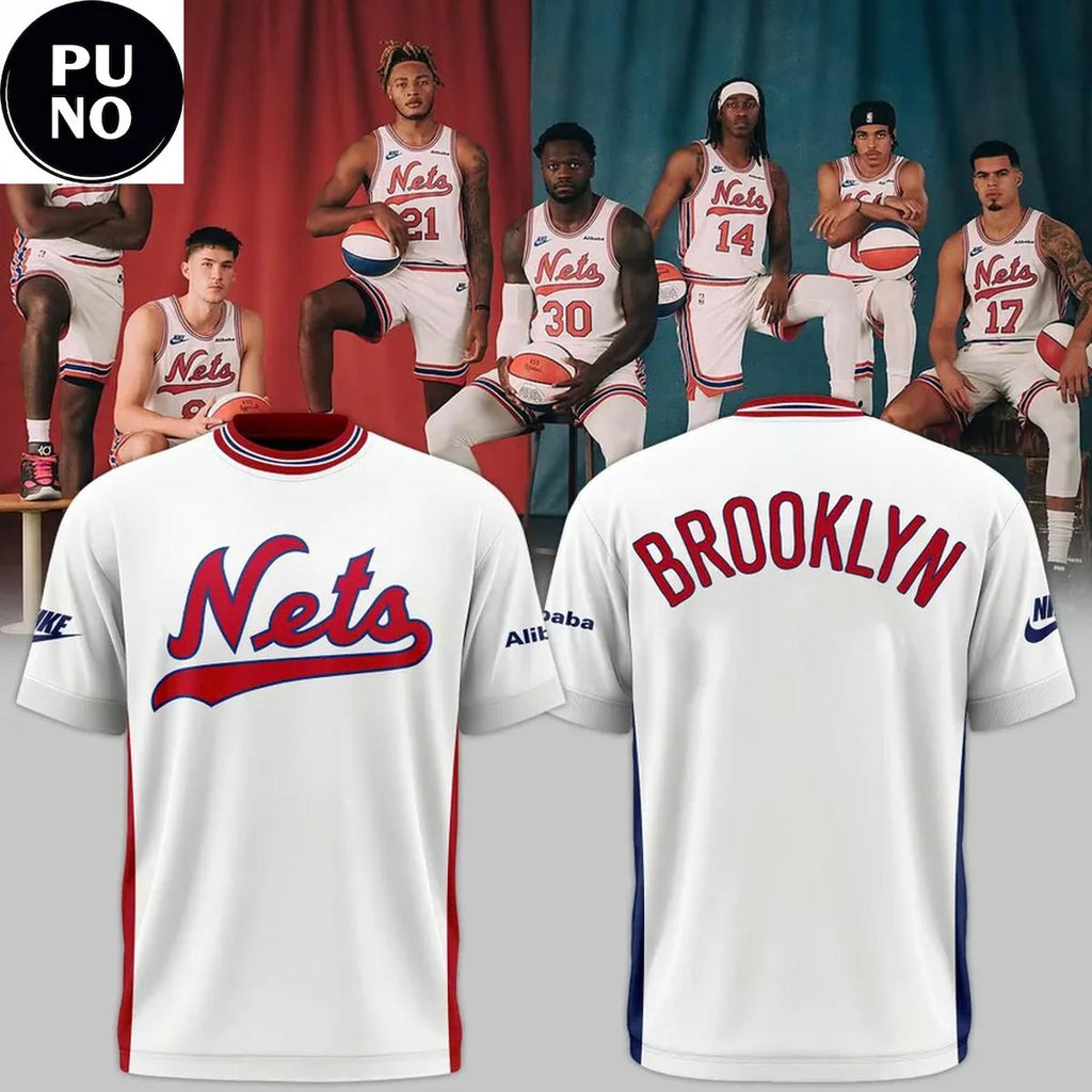 Brooklyn Nets Retro ABA 2026-27 Hoodie T-Shirt