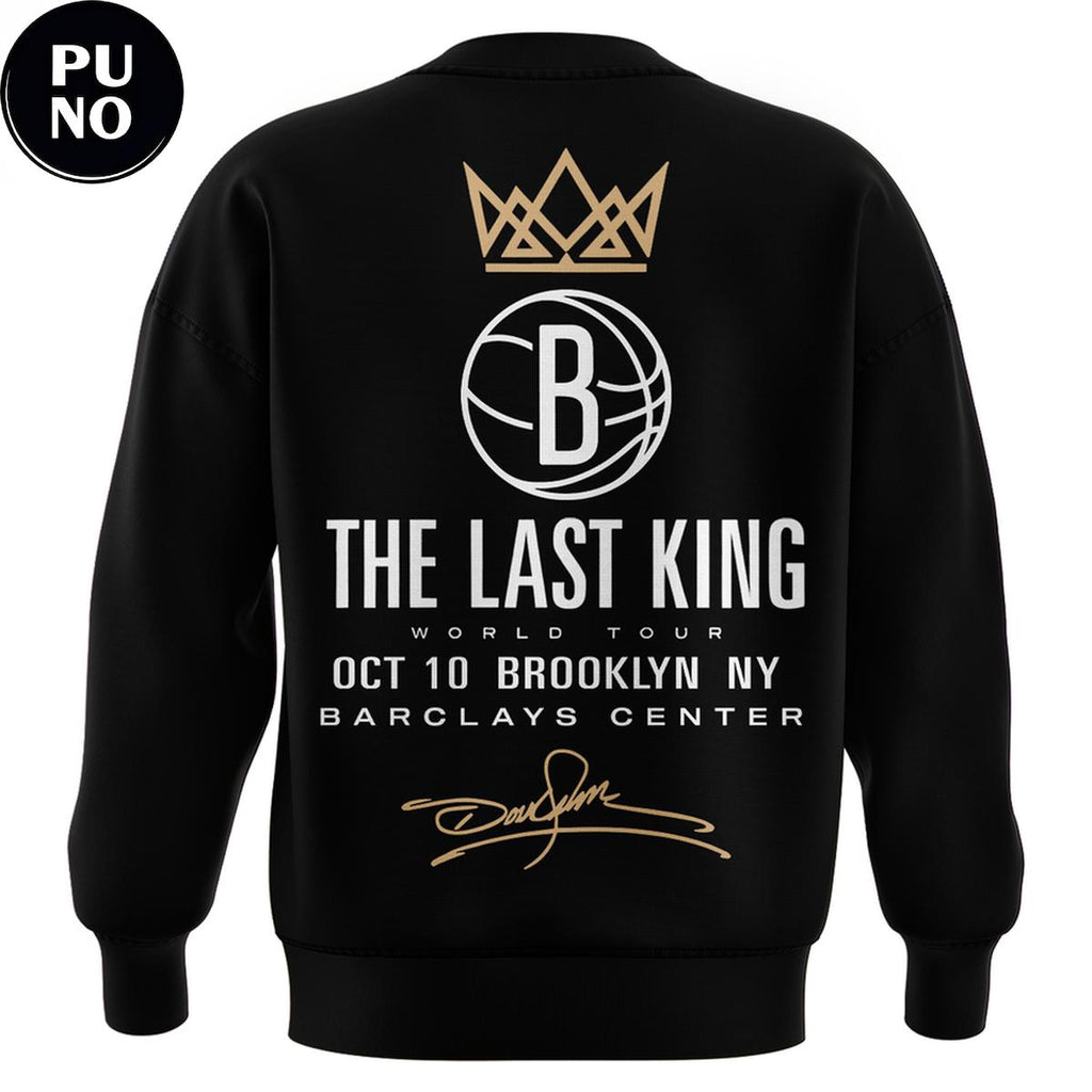 Brooklyn Nets x Don Omar The Last King World Tour 2026 Hoodie T-Shirt