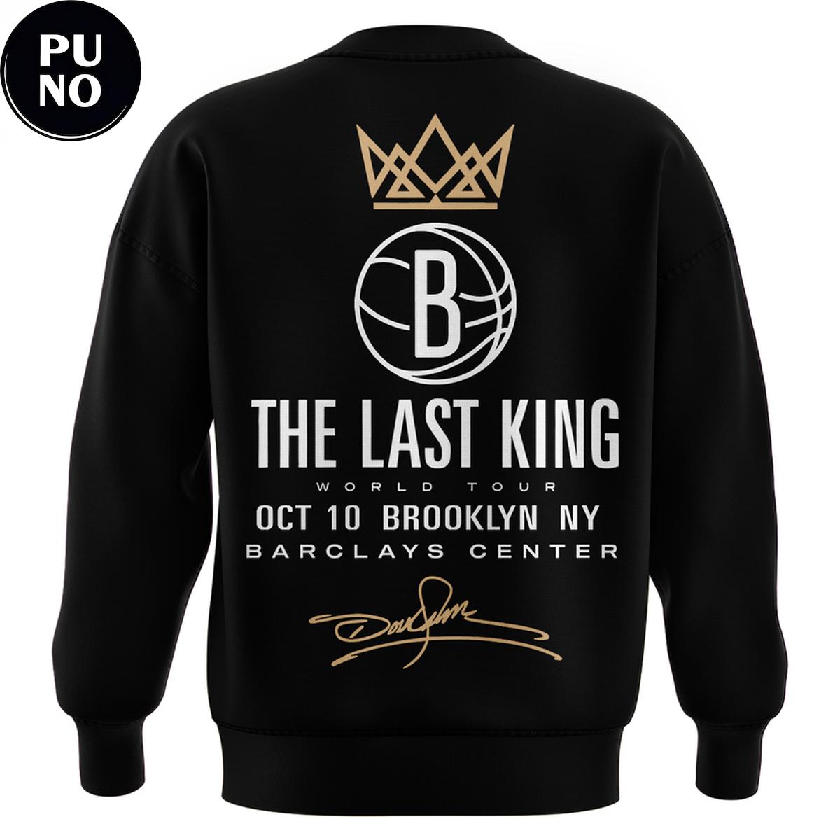 Brooklyn Nets x Don Omar The Last King World Tour 2026 Hoodie T-Shirt