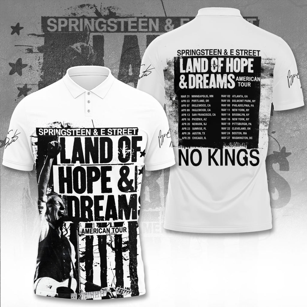 Bruce Springsteen Tour 2026 3D Apparel – TANTN21618