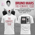 Bruno Mars The Romantic Tour US UK 2026 Shirt