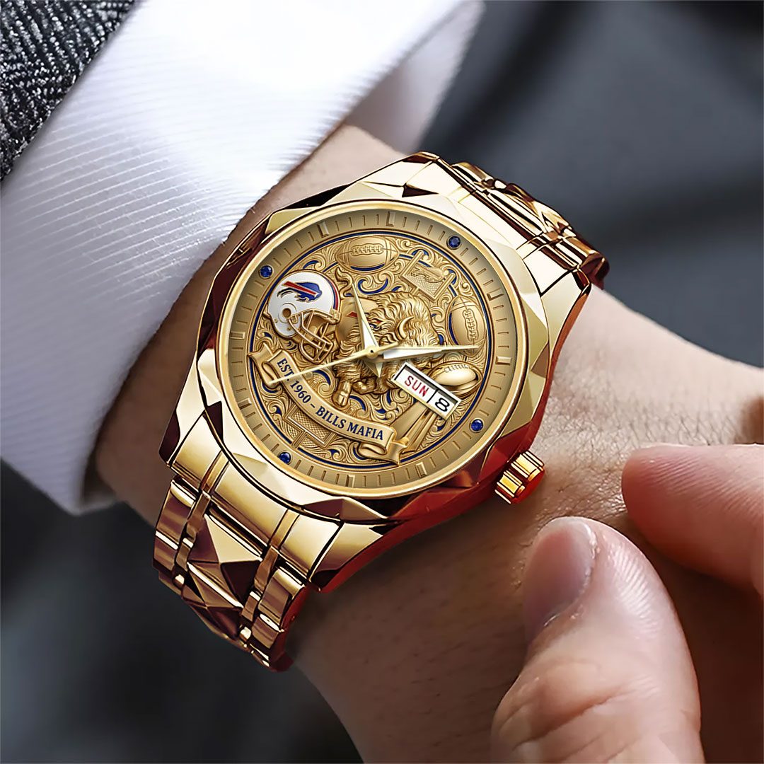 Buffalo Bills Alloy Luxury Quartz Watch – TANTN20783