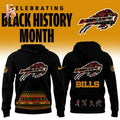Buffalo Bills Black History Hoodie