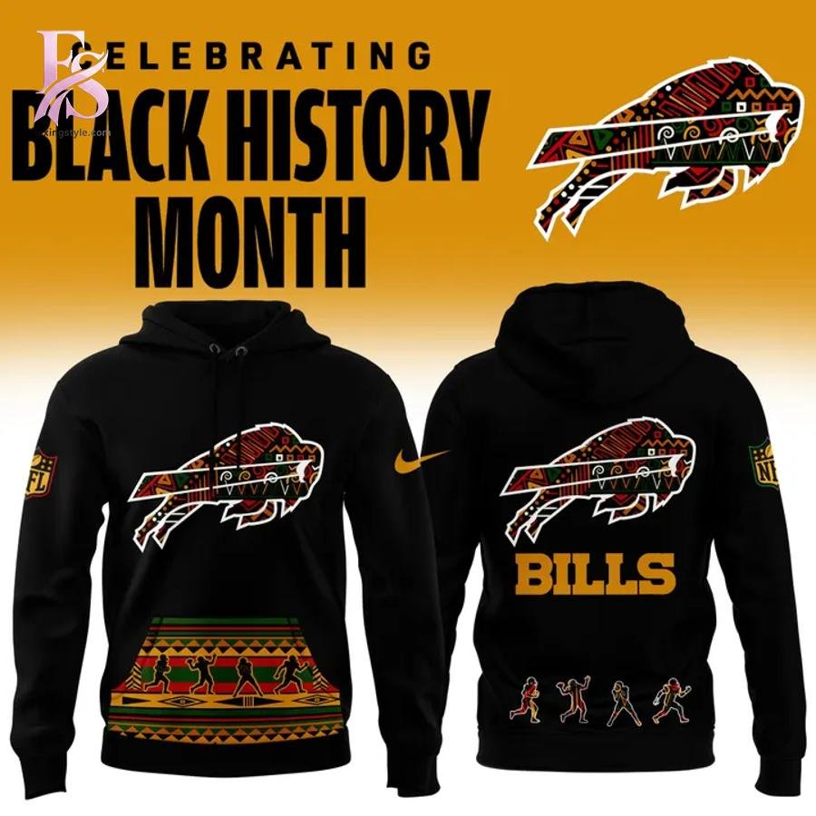 Buffalo Bills Black History Hoodie