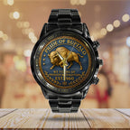 Buffalo Bills Black Stainless Steel Watch – TANTN15992