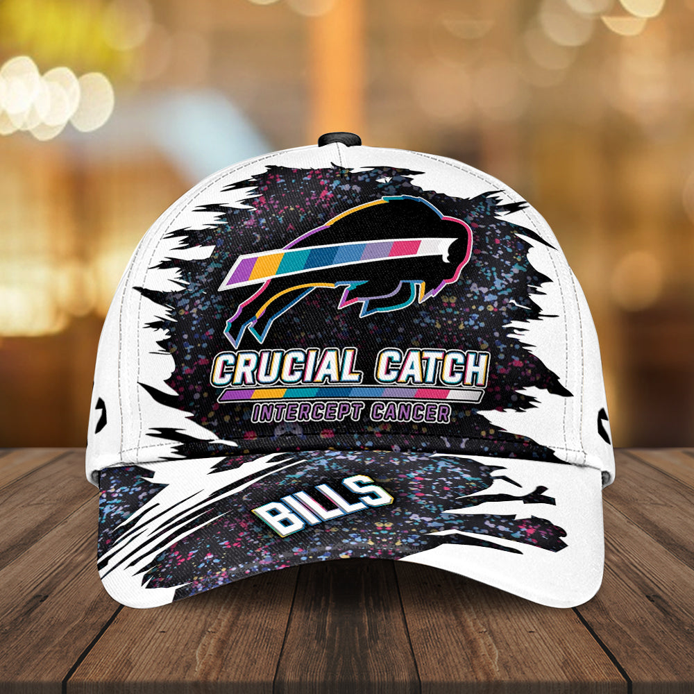 Buffalo Bills x Crucial Catch Intercept Cancer Classic Cap – MAITM12950
