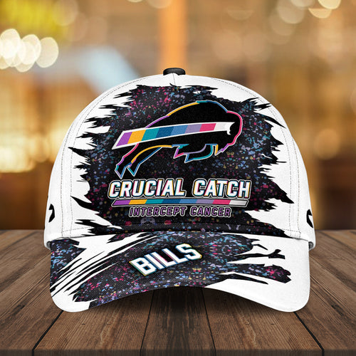 Buffalo Bills x Crucial Catch Intercept Cancer Classic Cap – MAITM12950