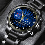 Buffalo Bills x Rolex Black Stainless Steel Watch – MAITM7423