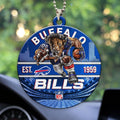 Buffalo Bills Custom shape 2-sided Acrylic Car Ornament – HOATT12899