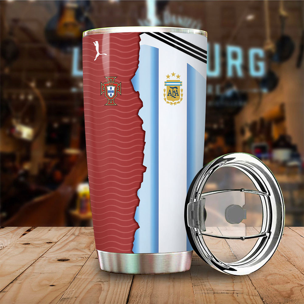 Cristiano Ronaldo x Lionel Messi The Last Dance World Cup 2026 Tumbler Cup – TANTN22976