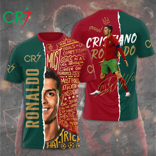 Cristiano Ronaldo x Portugal National Football Team 3D Apparel – TANTN 7368