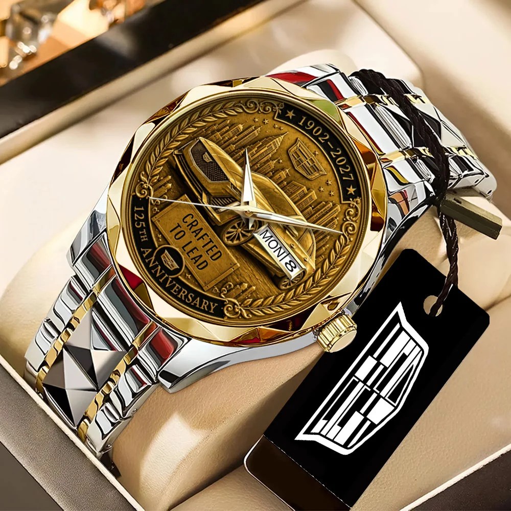 Cadillac 125th Anniversary Alloy Luxury Quartz Watch – TANTN24933