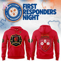 Calgary Flames First Responders Night 2026 Red Hoodie
