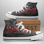 AC/DC High Top Canvas Shoes – HUANNM 585