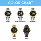 Carlos Alcaraz Grand Slam Champion Alloy Luxury Quartz Watch – GNE4913